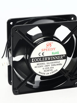 พัดลมระบายอากาศ ตู้เชื่อม POLO รุ่น OTIG200 AC. 220v.10a. #23 Pn.B15008 (แท้) ##(*)