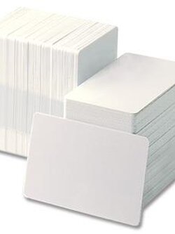 บัตรพลาสติกเปล่าสีขาว บัตรสมาชิกสโมสร บัตรพนักงาน