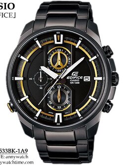 EDIFICE EFR-533BK-1A9