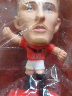 ตุ๊กตาโมเดลนักฟุตบอล ด.เฟล็ทเชอร์ สโมสรแมนเชสเตอร์ ยูไนเต็ด โครินเธียน ไมโครสตาร์ - Microdome 2010 Red Base - MC12810 ใหม่ / D.FLETCHER MANCHESTER UNITED Football Club Corinthian MicroStars Football Figure - Microdome 2010 Red Base - MC12810 NEW