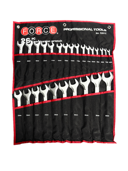 ชุดประแจแหวนข้างปากตาย (26 ชิ้น) ฟอร์ซ (FORCE) Pn.5261C