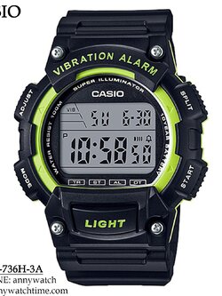 CASIO W-736H-3A