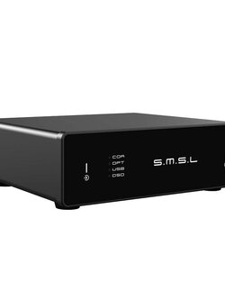 SMSL D1 DAC ตั้งโต๊ะ ชิป DAC ROHM BD34352EKV ความละเอียดสูงเสียงบริสุทธิ์ รองรับ Hi-Res ประกันศูนย์ไทย