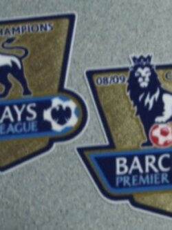 อาร์มสัญลักษณ์ฟุตบอล การแข่งขันฟุตบอลพรีเมียร์ ลีก - PREMIER LEAGUE CHAMPIONS 2008/09 PLAYER SIZE ใหม่ / PREMIER LEAGUE National Football League PLAYER SIZE Football Patch/Badge - PREMIER LEAGUE CHAMPIONS 2008/09 NEW