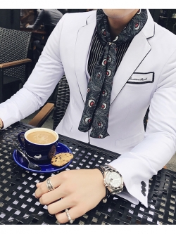 Pre-order ชุดสูทชาย สีขาว เข้ารูป