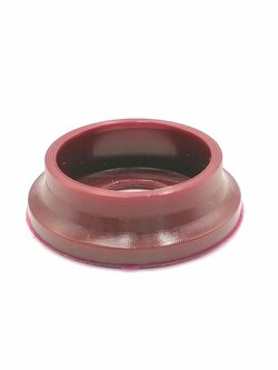 ยางรองเบ้าลูกปืน(#608) ฮาตาริ16"(รุ่นใหม่ ฝาเหล็ก) คละสี