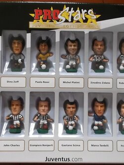 ตุ๊กตาโมเดลนักฟุตบอล ทีมแพ็ค 12x สโมสรยูเวนตุส โครินเธียน โปรสตาร์ - Juventus Legends Pack 2007 ใหม่ / 12x JUVENTUS Football Club Corinthian ProStars Football Figure Team Pack - Juventus Legends Pack 2007 NEW