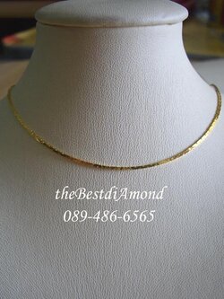 หมด BNN-001-16 สร้อยคอเปล่าขนาด16นิ้ว ใส่ได้กับจี้ หรือ พระ ทุกแบบได้สวย เรียบแต่ดูดี สร้อยออกแข็งๆนิด ไม่ย้วยไปตามคอ จะทิ้งน้ำหนักลงมาสวยมาก