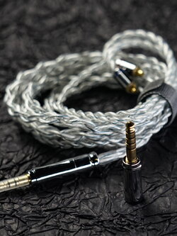 BGVP Silver Ash สายอัพเกรดหูฟัง คุณภาพสูง วัสดุพรีเมียม ประกันศูนย์ไทย