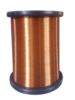 ลวดทองแดง อาบน้ำยา เบอร์ #44 (7 kg.) เกรด A+ (ยกม้วน)