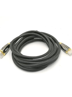 สาย HDMI V.2(FLASH) สายถักอย่างดี กันสัญญาณรบกวน