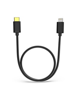 FiiO LT-LT4 อะแดปเตอร์ Type-C เป็น Lightning OTG ยาว 50 เซนติเมตร