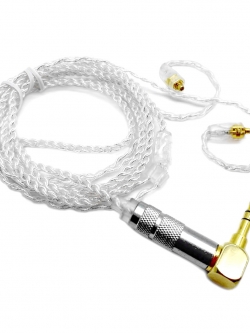 ขาย TFZ สายเปลี่ยนหูฟังชุบเงินถัก เพิ่มคุณภาพเสียง สำหรับหูฟัง TFZ