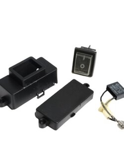 SWITCH SET เครื่องฉีดน้ำแรงดันสูง Makita มากีต้า รุ่น HW102 [#19] Pn.MP609320440 (แท้) ##