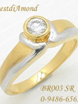 ชื่อสินค้า: แหวนเก๋ๆ อีกวงคะ ชุบ 2 กษัตริย์คะ ชุบทองแท้ 24 K หนา 5ไมครอน รหัส BR003SR