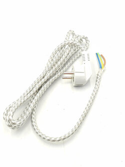 สายเตารีด 3สาย ยาว 2เมตร ปลั้กกลม(อย่างดี)