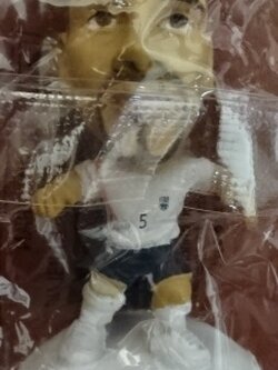 ตุ๊กตาโมเดลนักฟุตบอล ร.เฟอร์ดินานด์ ทีมชาติอังกฤษ โครินเธียน ไมโครสตาร์ - Series 13/2006 White Base - MC5554 ใหม่ / R.FERDINAND ENGLAND National Football Team Corinthian MicroStars Football Figure - Series 13/2006 White Base - MC5554 NEW