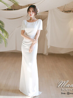 Pro-order ชุดเช่า ชุดแต่งงาน มินิมอล ชุดหมั้น