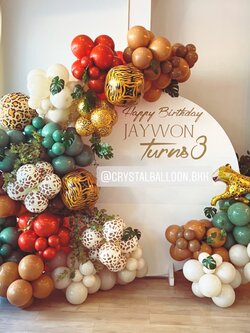 Organic Backdrop Theme แฟนซี ฉากกลม รูปแบบใหม่ ไม่ซ้ำใคร พร้อมตกแต่ง ราคาโทรสอบถาม