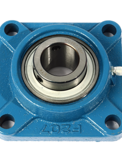 ตลับลูกปืนตุ๊กตา ทรงสี่เหลื่ยม ระบบซีลป้องกันฝุ่น รูเพลา 1-1/4 นิ้ว ETK อีทีเค รุ่น UCF207-20 Pn.E151-0040 (แท้) ##