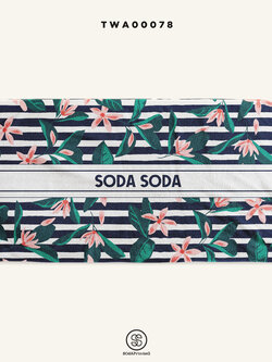 ผ้าเช็ดตัว ลาย Flower 2 ใส่ชื่อได้ รหัส TWA00078 #SOdAtowel #SOdAhome