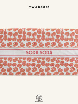 ผ้าเช็ดตัว ลาย Art 2 ใส่ชื่อได้ รหัส TWA00081 #SOdAtowel #SOdAhome