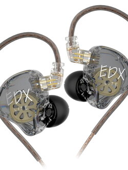 KZ EDX lite หูฟังไดรเวอร์ซุปเปอร์ลิเนียร์ ออกแบบตามหลักสรีรศาสตร์ ประกันศูนย์ไทย