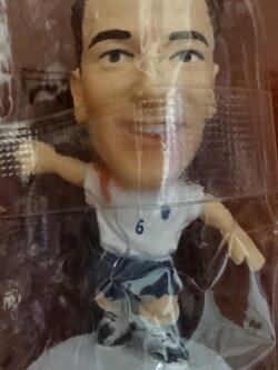 ตุ๊กตาโมเดลนักฟุตบอล จ.เทอร์รี่ ทีมชาติอังกฤษ โครินเธียน ไมโครสตาร์ - Series 13/2006 White Base - MC5556 ใหม่ / J.TERRY ENGLAND National Football Team Corinthian MicroStars Football Figure - Series 13/2006 White Base - MC5556 NEW