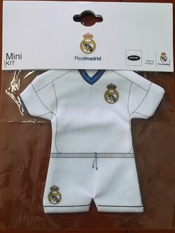 มินิคิต ชุดเสื้อติดกระจก ฟุตบอล สโมสรเรอัล มาดริด - HOME KIT 2012/13 ใหม่ / REAL MADRID Football Club Mini Kit - HOME KIT 2012/13 NEW