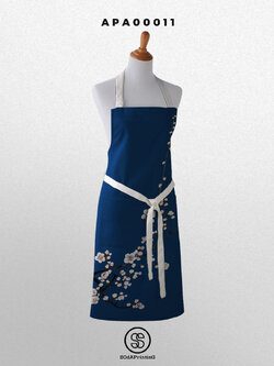 ผ้ากันเปื้อน พิมพ์ลาย Sakura รหัส APA00011 #ผ้ากันเปื้อน #SOdAapron #SOdAHome