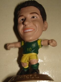 ตุ๊กตาโมเดลนักฟุตบอล ฮ.คีลล์ ทีมชาติออสเตรเลีย โครินเธียน ไมโครสตาร์ - Series 7/2003 Gold Base - MC1723 ใหม่ / H.KEWELL AUSTRALIA National Football Team Corinthian MicroStars Football Figure - Series 7/2003 Gold Base - MC1723 NEW