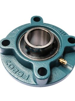 ตลับลูกปืนตุ๊กตา ทรงตัว O หมอนบล็อกแบริ่ง รูเพลา 35 มิลลิเมตร ASAHI อาซาฮี รุ่น UCFC207 Pn.A211-0228 (แท้) ##