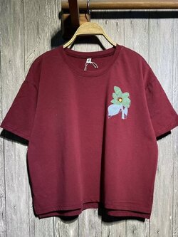 เสื้อยืดสกรีนลายดอกไม้ 9am