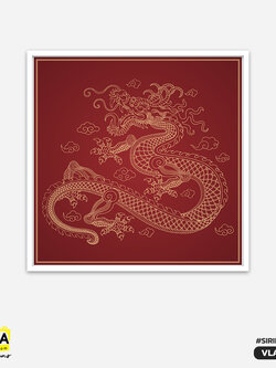 ภาพตกแต่งบ้านสำเร็จรูป Golden Dragon VLA00005 #SOdAcollection #ภาพตกแต่งบ้านสไตล์มงคล #ภาพมงคล #สิริมงคล #SIRIMONGKOL #FORTUNE