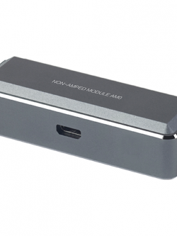 ขาย FiiO AM0 แท่นสำหรับชาร์จ FiiO X7 และเชื่อมต่อข้อมูล "จะไม่มีภาคแอมป์เสริมภายใน"