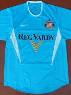 เสื้อฟุตบอล ทีมสโมสรซันเดอร์แลนด์ ชุดเยือน 2002/03 ใหม่ S-Size / SUNDERLAND Football Shirt Away Kit 2002/03 Jersey NEW S-Size