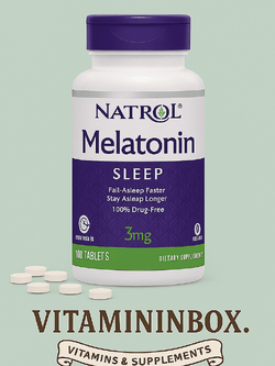Natrol, Melatonin TR, Time Release, 3 mg, 100 Tablets