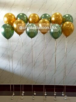 ลูกโป่ง วันเกิด ลูกโป่งตั้งพื้น 12ลูก พร้อมตกเเต่ง สามารถเปลี่ยนสีลูกโป่ง