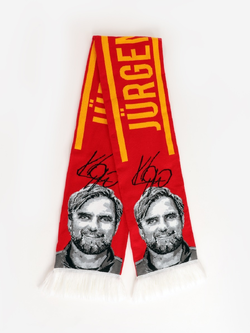 ผ้าพันคอ ฟุตบอล สโมสรลิเวอร์พูล - Jürgen Klopp ใหม่ / LIVERPOOL Football Club Scarf - Jürgen Klopp NEW