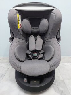 Ailebebe Kurutto 4i (isofix) premium natural สีเทา **มือสอง สภาพสวย ทำความสะอาดพร้อมใช้งาน**