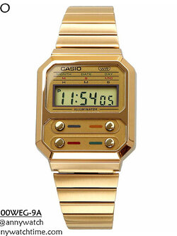 CASIO A100WEG-9A