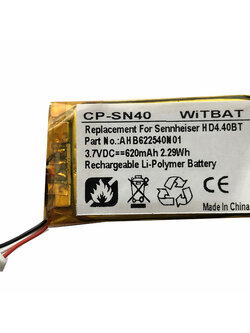 X-Tips Battery CP-SN40 แบตเตอรี่สำหรับซ่อมหูฟัง Momentum 2.0 คุณภาพดี