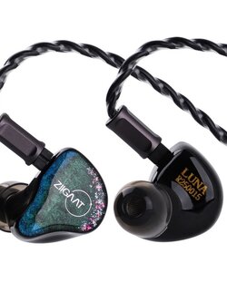 Ziigaat Luna หูฟังบาลานซ์ 6 ไดรเวอร์ BA หูฟังมอนิเตอร์ระดับมืออาชีพ ประกันศูนย์ไทย