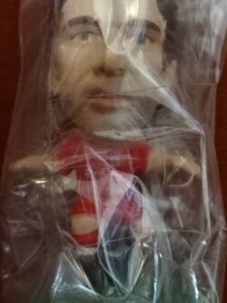 ตุ๊กตาโมเดลนักฟุตบอล อ.ฮาร์กรีฟส์ สโมสรบาเยิร์น มิวนิค โครินเธียน ไมโครสตาร์ - Germany Series 3/2006 Green Base - MC9319 ใหม่ / O.HARGREAVES BAYERN MUNICH Football Club Corinthian MicroStars Football Figure - Germany Series 3/2006 Green Base - MC9319 NEW