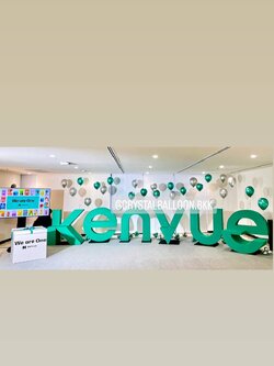 ลูกโป่ง เปิดงาน ลูกโป่งตั้งเดี่ยว+ฐานลูกโป่ง 30 เส้น Theme สีเขียวโครเมี่ยม-สีเงินโครเมี่ยม (ราคาไม่รวมกล่อง) พร้อมตกแต่ง สามารถเปลี่ยนสีลูกโป่งได้