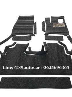 พรมดักฝุ่น Changan Deepal S07 (ฉางอาน ดีพอล เอสโอเซเว่น) สีดำขอบดำ