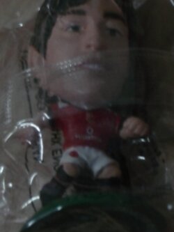 ตุ๊กตาโมเดลนักฟุตบอล ก.ไฮน์เซ่ สโมสรแมนเชสเตอร์ ยูไนเต็ด โครินเธียน ไมโครสตาร์ - Series 11/2005 Green Base - MC3418 ใหม่ / G.HEINZE MANCHESTER UNITED Football Club Corinthian MicroStars Football Figure - Series 11/2005 Green Base - MC3418 NEW