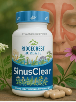 RidgeCrest Herbals, SinusClear 60 Vegan Capsules
