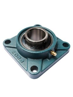 ตลับลูกปืนตุ๊กตา ทรงสี่เหลื่ยม รูเพลา 35 มิลลิเมตร ASAHI อาซาฮี รุ่น UCF207 Pn.A211-0100 (แท้) ##