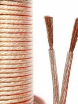 สายลำโพง 18AWG 2x1mm.(ทองแดงแท้) ราคา/เมตร